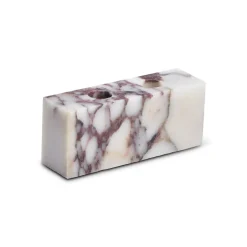 Wabi Sabi Nordic Epode Lysestage (2) Calacatta Violetta^ Andet Boligtilbehør|Lysestager