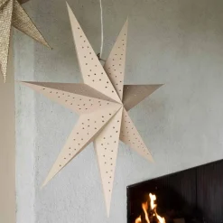 Watt & Veke Stella 60 Beige^ Julepynt