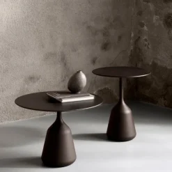 Wendelbo Coin Low Sidebord Mørk Brun Eg^ Stue