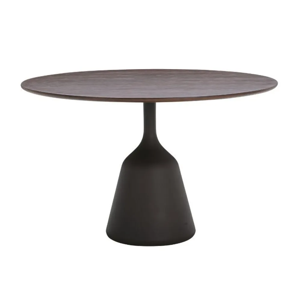 Wendelbo Coin Spisebord Ø120 Brunbejdset Eg^ Borde|Stue