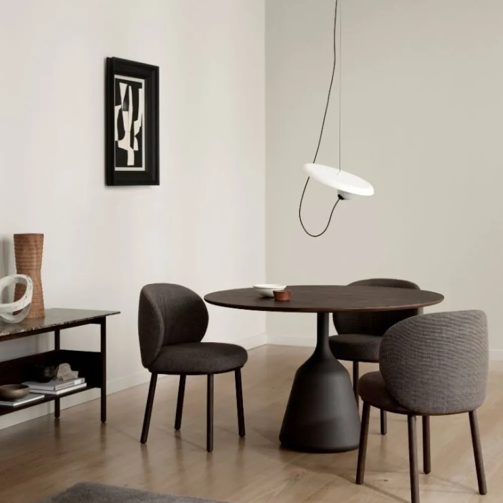 Wendelbo Coin Spisebord Ø120 Brunbejdset Eg^ Borde|Stue