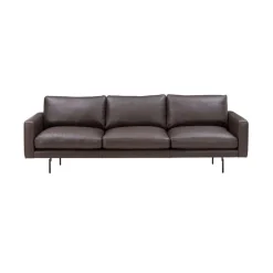 Wendelbo Edge V1 3-Pers. Sofa Brun Faith Læder^ Sofaer|Stue