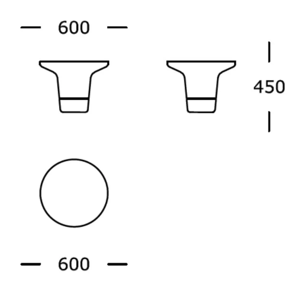 Wendelbo Poller Sofabord Small^ Borde|Stue